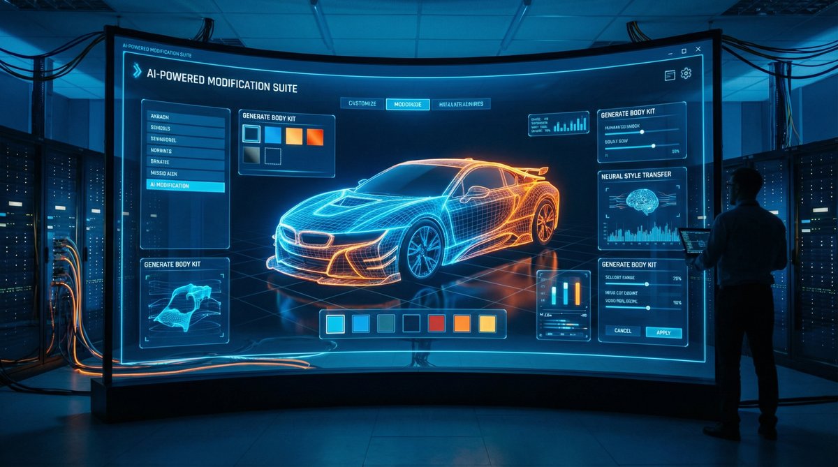 免费看片AI改装设计工具